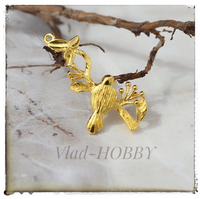картинка Подвеска "Птица на ветке" от Vlad-Hobby