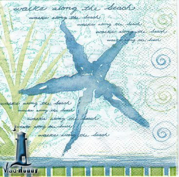 Картинка Салфетка "Морская звезда", 20шт. от Vlad-Hobby
